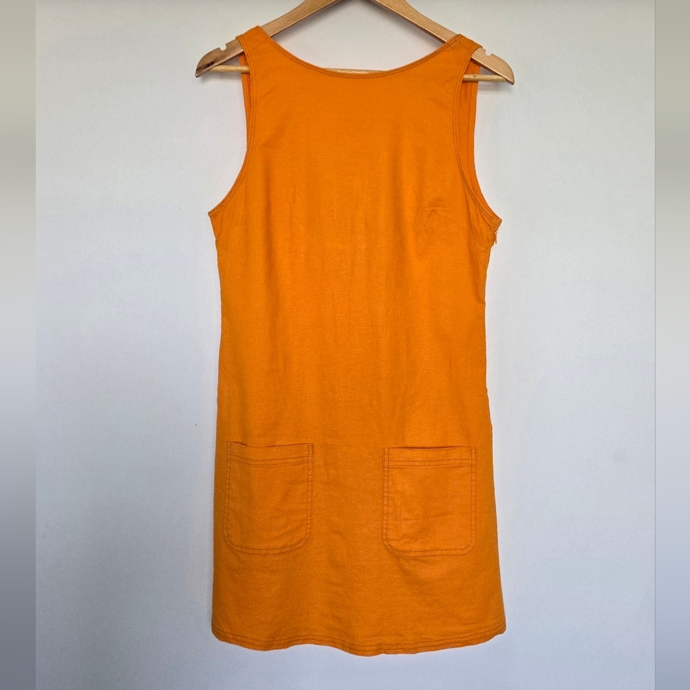 Urabn Outfitters Keke Sleeveless Mini Dress Women's Size S In Light Orange